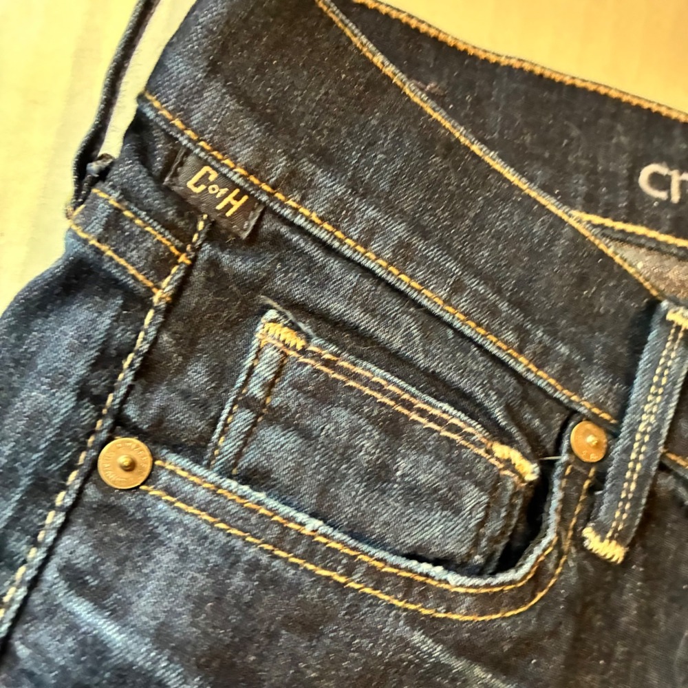 Citizens of Humanity Dita Petite Bootcut Jeans 28 Dark Blue Low Rise 1325F-243 - Picture 10 of 13